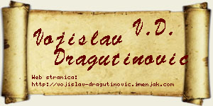 Vojislav Dragutinović vizit kartica